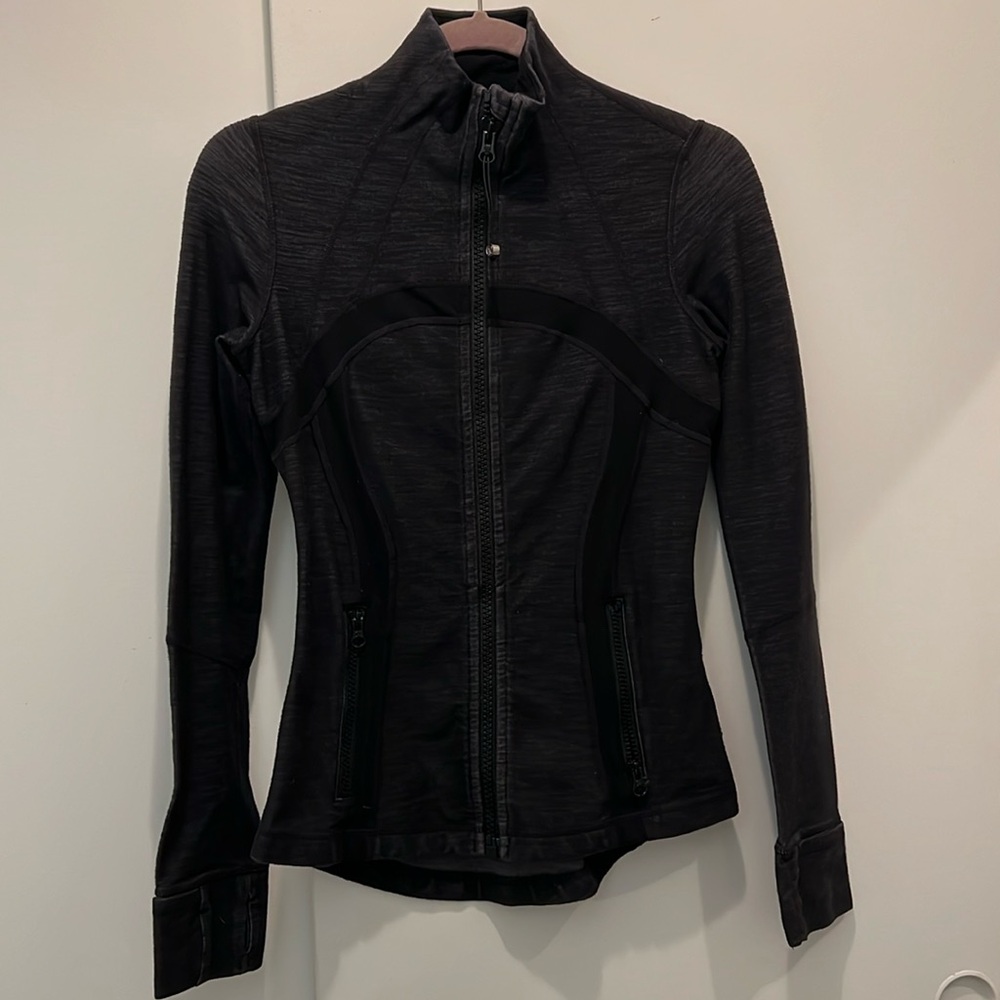 Lululemon Define Jacket • Black Marl • Size 4